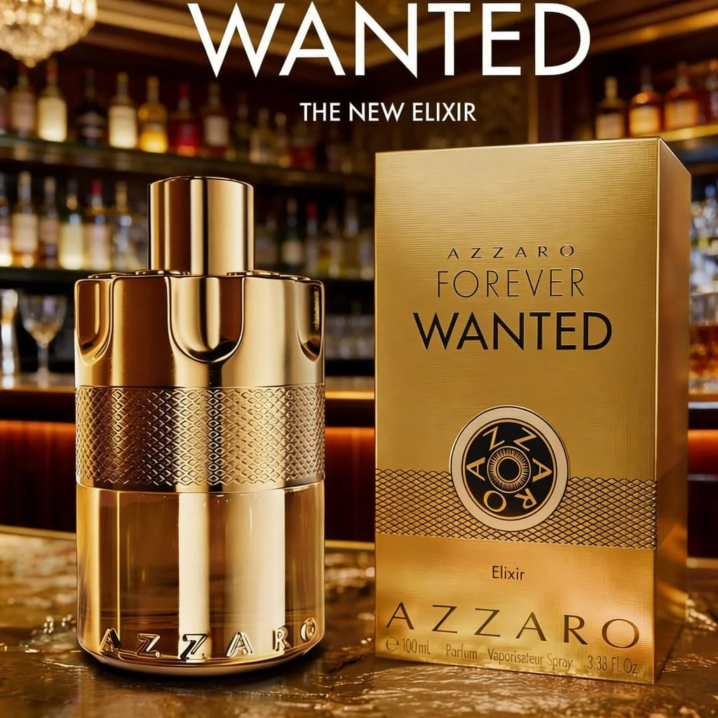 Azzaro Forever Wanted Elixir | Rich orient-amber notes, Wanted line ultimate, powerful gentleman aura
