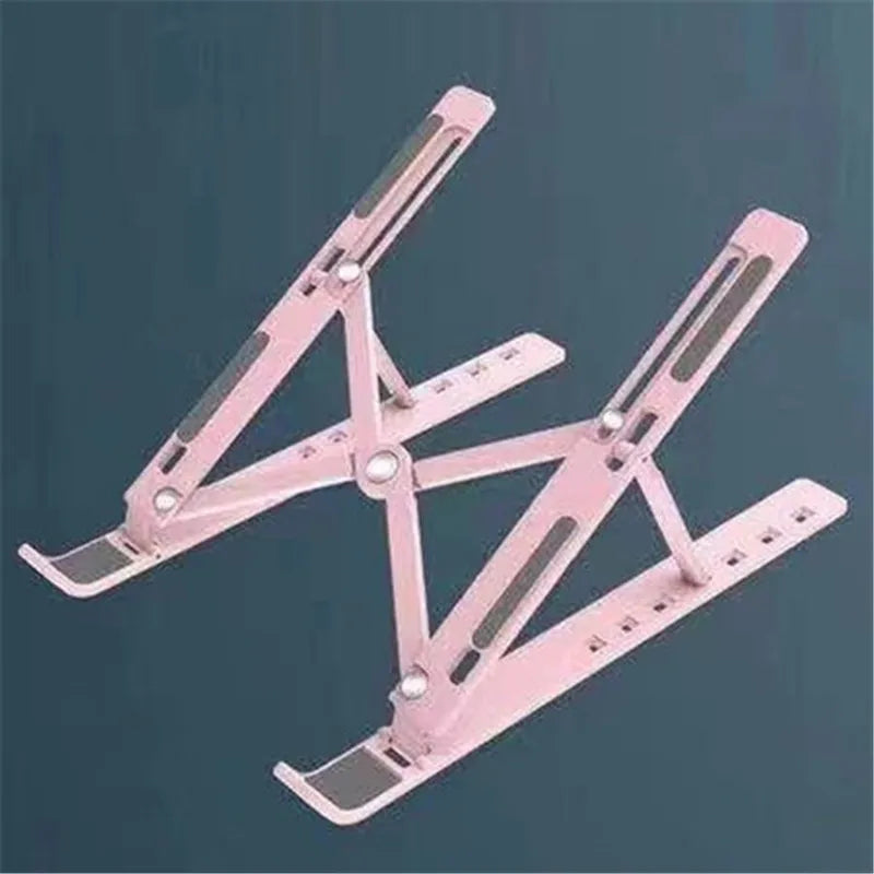 7 Levels Laptop Stand Portable Foldable ABS Tablet Computer for Macbook Apple  Air Pro Lenovo Bracket Universal Pad PC Holder