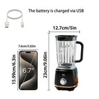 New household mixer, multifunctional juicer, ice crusher, juicer with high juice output rate, kitchen tool