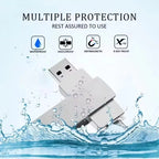 16TB USB3.2 Flash Drives High Speed Transfer Metal Pendrive Memory Card Pendrive Flash Disk Memoria Waterproof Stick NEW