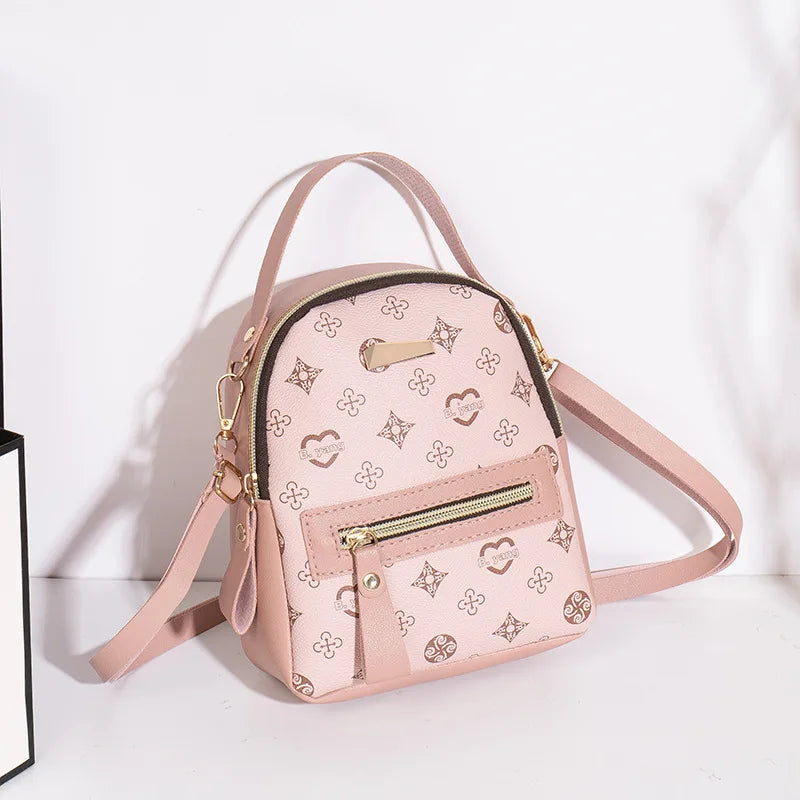 Fashionable Backpack Women's Bag Fresh Sweet Student School Bag Backpack