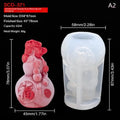 Milk Jelly Silicone Cake Mold 3D Pudding Lion Dance Pig Silicone Mould Home Baking Dessert Decoration Accessories
