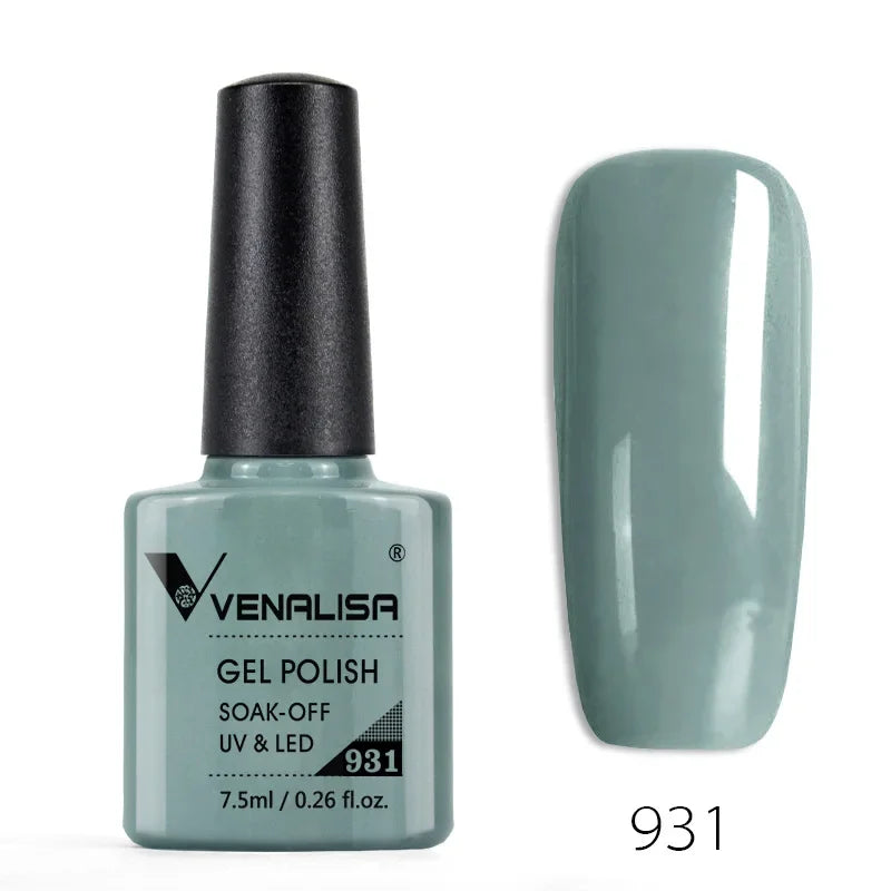 Venalisa Neon Gel Polish Varnishes Hybrid Nails For Manicure 7.5ml Semi Permanent Soak off Enamel Gel Polish UV Nail Gel Polish