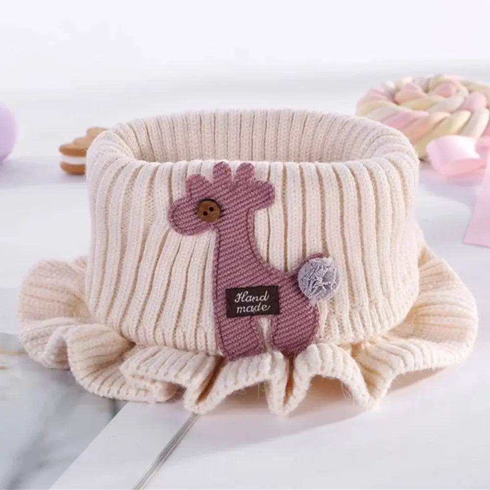 New Knit Scarfs Knitted Scarf Wool Multiple olors Winter Warmer Collar Outdoor Scarves Knitted Baby Scarf Kids
