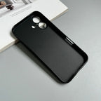 Luxury Full Black Silicone Matte Phone Case For iphone 17 Air 16 15 14 13 12 11 Pro Max 16 15 14 Plus Back Cover TPU Soft Case