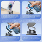 360° Upgraded Vacuum Magnetic Phone Holder, Magnetic Car Phone Mount, Hands-Free Suction Cup Phone Holder for Car/Gym/Mirror