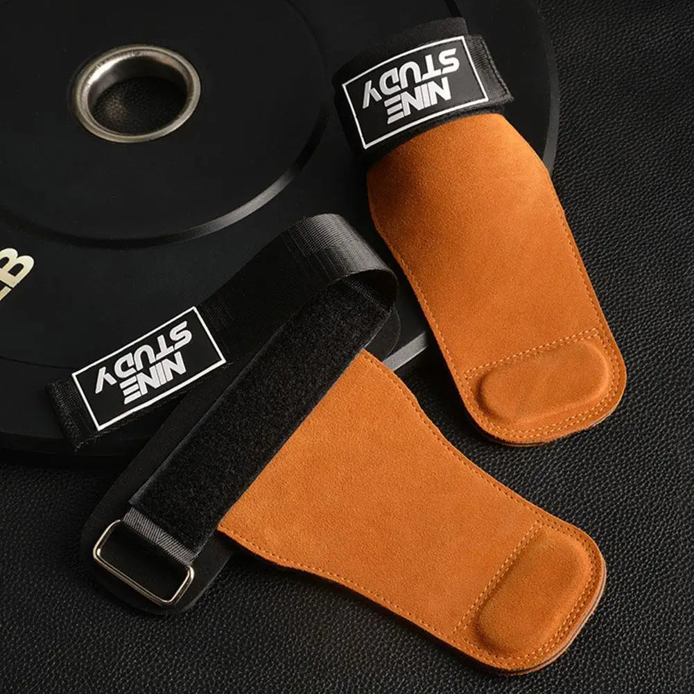 Gym Gloves Fitness Hand Palm Protection Equipment Anti-Slip Wear-Resistant Wrist Protection Hard Pull Grip Strength Gloves