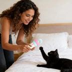 Interactive Cat Toy Electronic Cat Interactive Teaser Toy Kitten Stress Relief Game for Entertainment Enrichment Training Indoor