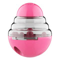 Dog Interactive Food Dispenser Toys Small Dogs Cats Pet IQ Training Improve Kitten Puppy Slow Shaking Leak Feeder Food Container