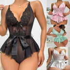 Women Pajamas Sleepwear Lace Pajama Set S-XL Sexy Pajamas Ladies Underwear Comfortable Casual Summer