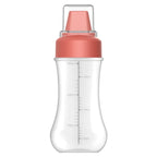 Porous Squeeze Sauce Bottle,350ML Tomato Honey Salad Dressing Container,Kitchen Condiment Dispenser for Ketchup,BBQ Sauces, Oil