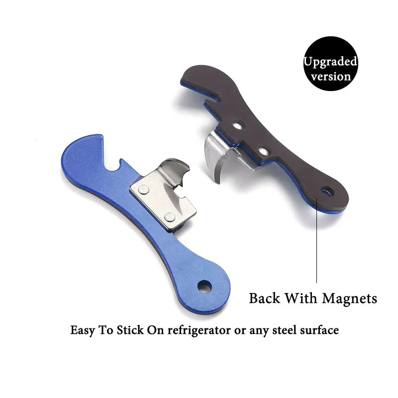 Portable Bottle Jar Opener 4 Colors Kitchen Gadget Portable Can Opener For Emergency Bottle Opener Party