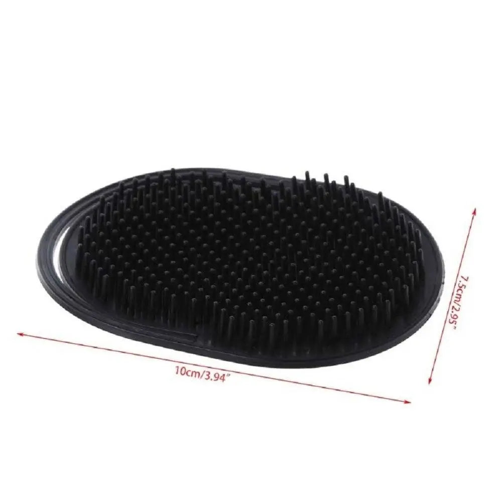 Wet and Dry Soft Scalp Massage Brush Head Hair Cleaning Household Shower Handheld Silicone Shampoo Brush Scalp Massage Care Comb