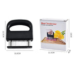 1PCS 48-pin Meat Tenderizer Stainless Steel Steak Tenderizer Kitchen Tools BBQ Beef Floss Needles Meat Stick Meat Patty Maker
