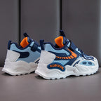 Kids Sneakers Children Casual Shoes 2026 New Trendy PU Leather Sports Shoes for Boy Girls Comfortable Running Shoes Gym Trainers