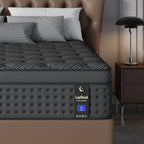 LayRoad 12/14Inch Memory Foam Spring Mattress Single/Double/Queen/King Sizes Boxed Mattress Medium Firmness Pressure Relief