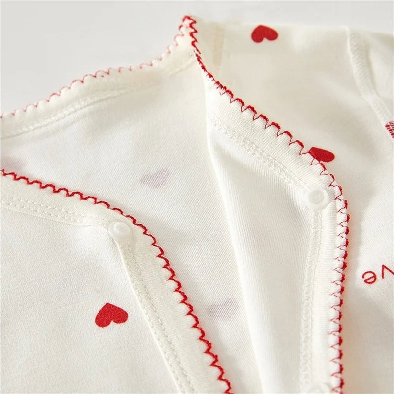 Newborn Baby Rompers For Girls Boys Cotton Print Infant Jumpsuit Spring Autumn Long Sleeve Boy Clothing Outfit Outdoor Clothes