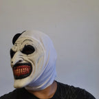 Latex Scary Cosplay Mask Realistic Unisex Halloween Clown Bloody Props Party Costume Ghost House Prop High Quality Clown Mask