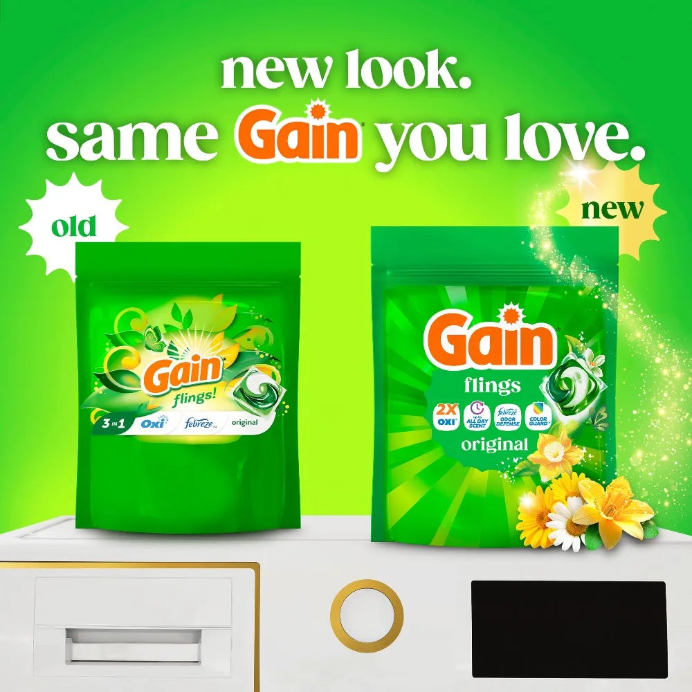 Bulk Stock Up for Large Families | 4-in-1 Oxi Boost Febreze Original Scent Laundry Pods, Clean & Fresh Washing Machine Detergent Pacs