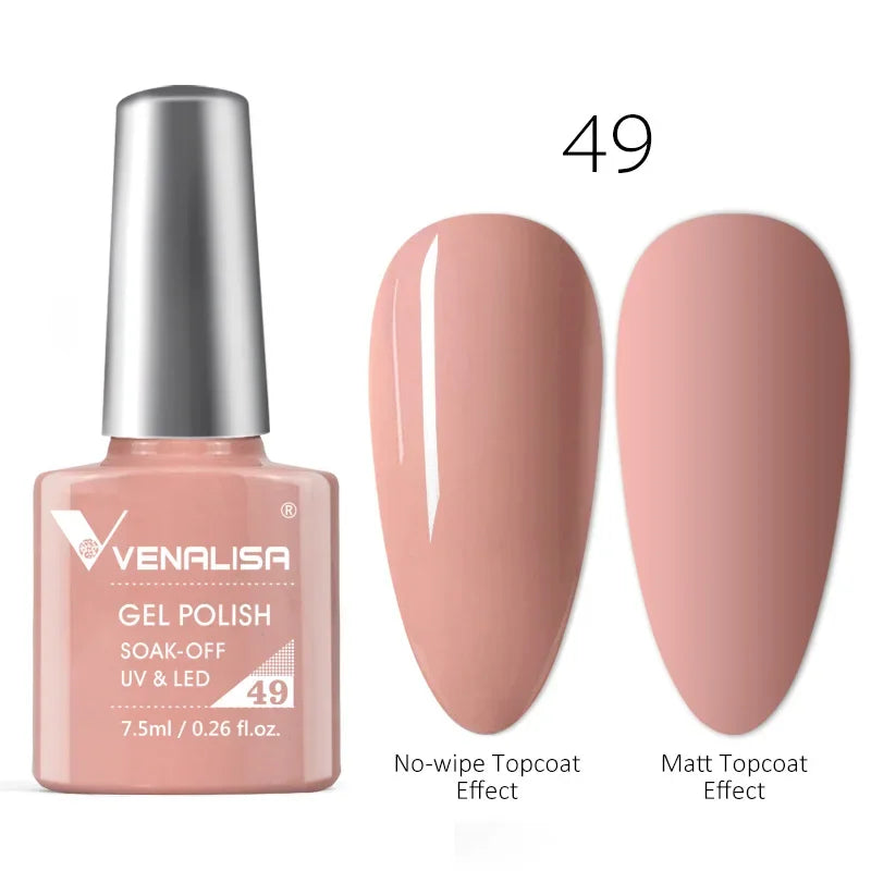 Venalisa Neon Gel Polish Varnishes Hybrid Nails For Manicure 7.5ml Semi Permanent Soak off Enamel Gel Polish UV Nail Gel Polish