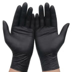 20/50/100PCS Disposable Black Nitrile Gloves for Household Use Latex Free Powder Free Cleaning Gloves Tattoo  Hairdressing Tools