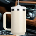 40oz Insulated Tumbler acuum Cup 2.0 Thermal Mug for with Handle Straw Stainless Steel Hot and Cold Coffee Drinks