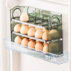 Kitchen Egg Holder,Large Capacity Egg Fridge Storage Box,Multi-Layer Egg Tray Organizer,Space Saving Fridges Egg Container