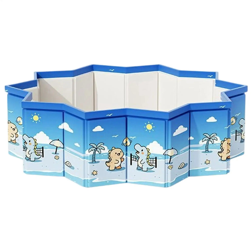 90/120/160cm Foldable Non-Slip Swimming Pool With Drain Hose Foldable Pool Outdoor Bath Tub Non-Slip Kid Pool Kiddie Water Pool