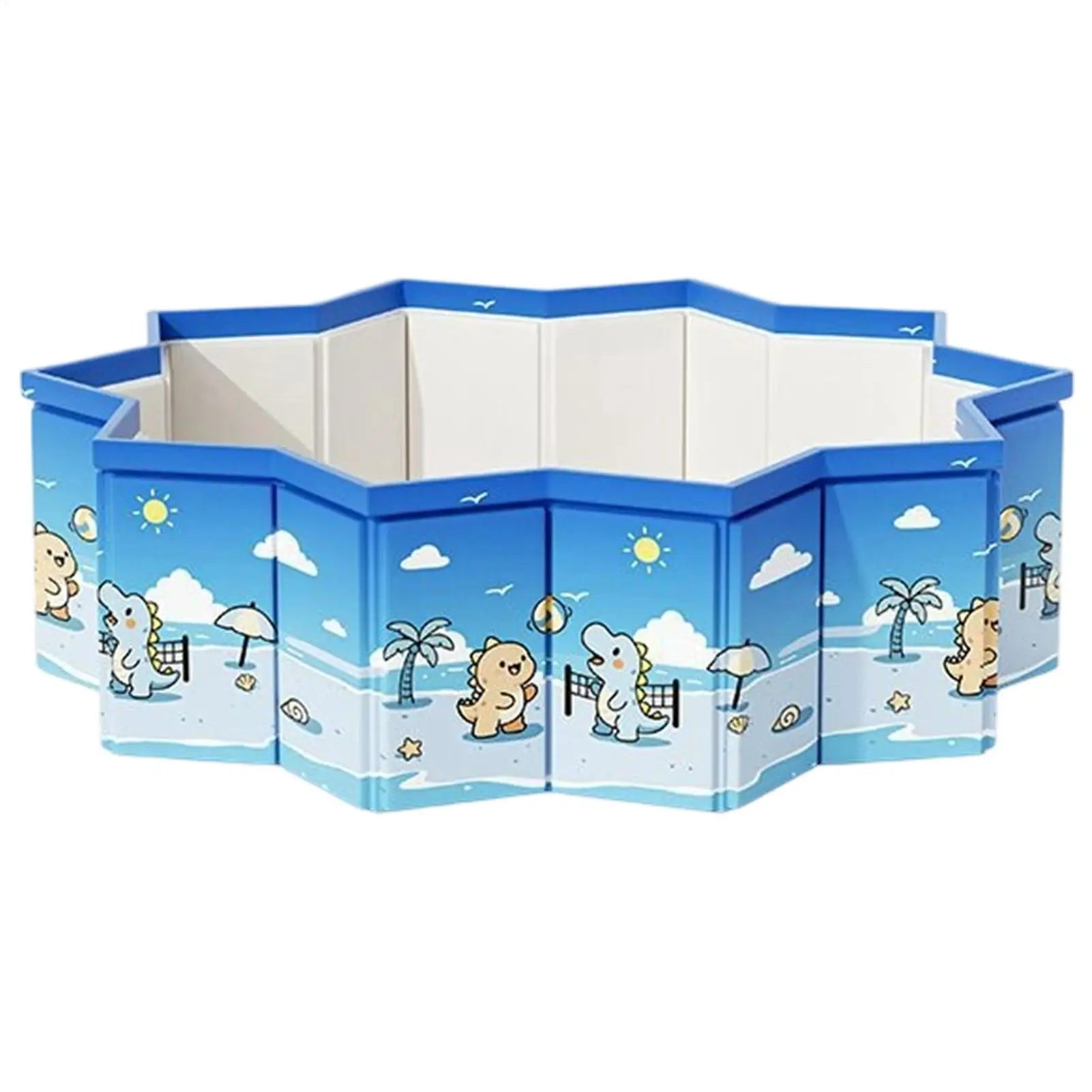 90/120/160cm Foldable Non-Slip Swimming Pool With Drain Hose Foldable Pool Outdoor Bath Tub Non-Slip Kid Pool Kiddie Water Pool