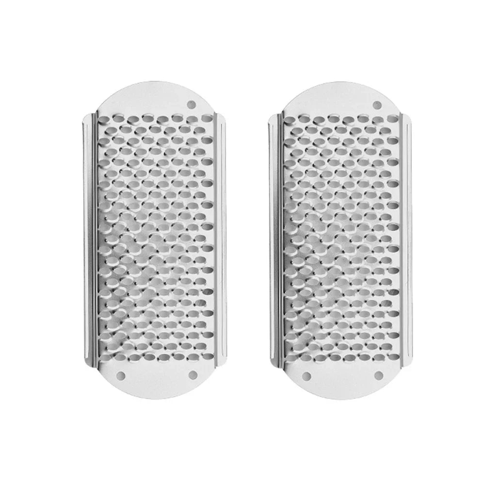 File Pedicure Stainless Steel Foot Scrubber  Heel Callus Dead Skin Remover Exfoliating Professional Feet Care Tool Pedicure