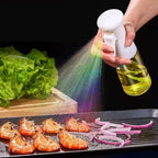 1pc 100/200/300/500ml Oil Spray Pot Kitchen Household Edible Olive Oil Spray Bottle Atomized Misty Oil Tank Air Fryer Spray Bott