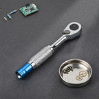 ❤️ 72-tooth Anticorrosion Bidirectional Wrench 1/4 Inch Mini Ratchet Wrench Magnetic Reversible Ratchet Wrench Household Tool