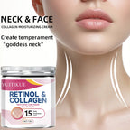 Collagen neck cream that reduces neck wrinkles, lifts and firms the skin, and moisturizes to beautify the neck.