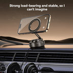 For Magsafe Car Phone Holder Suction Cup Vacuum Magnetic Phone Hholder 360° rotatable and foldable Phone Holder