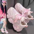 Children's Sneakers 2026 Light Athletic Kids Running Shoes Fashion Girls Boys Shoes Outdoor Casual Snekaker Walking Shoes New