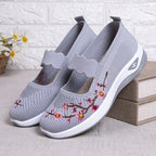 Women's Shoes 2025 Summer Casual Sneakers Breathable Embroidered Chunky Sole Affordable Free Shipping