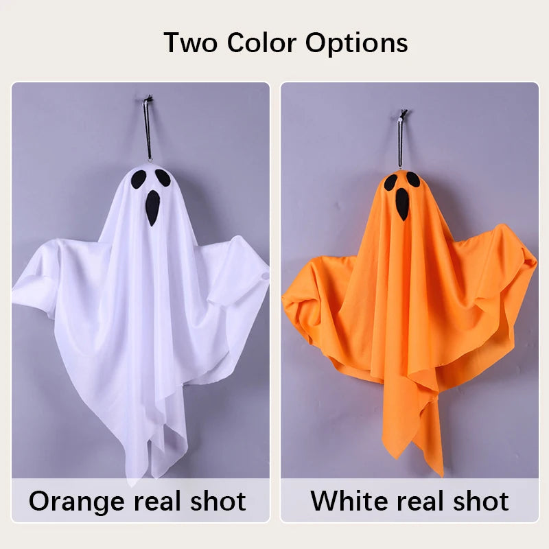Halloween Decor Hanging Ghost Lamp LED Lighted Ghost Hanging Decor Halloween Party Favor Gift for Home Garden Decor