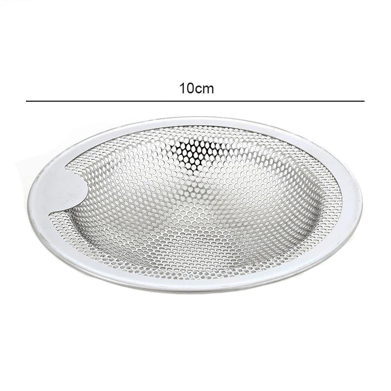 Stainless Steel Kitchen Sink Filter Mesh Sink Sewer Strainers Bathroom Floor Drains Catcher Waste Drain Hole Filter Trap Screen