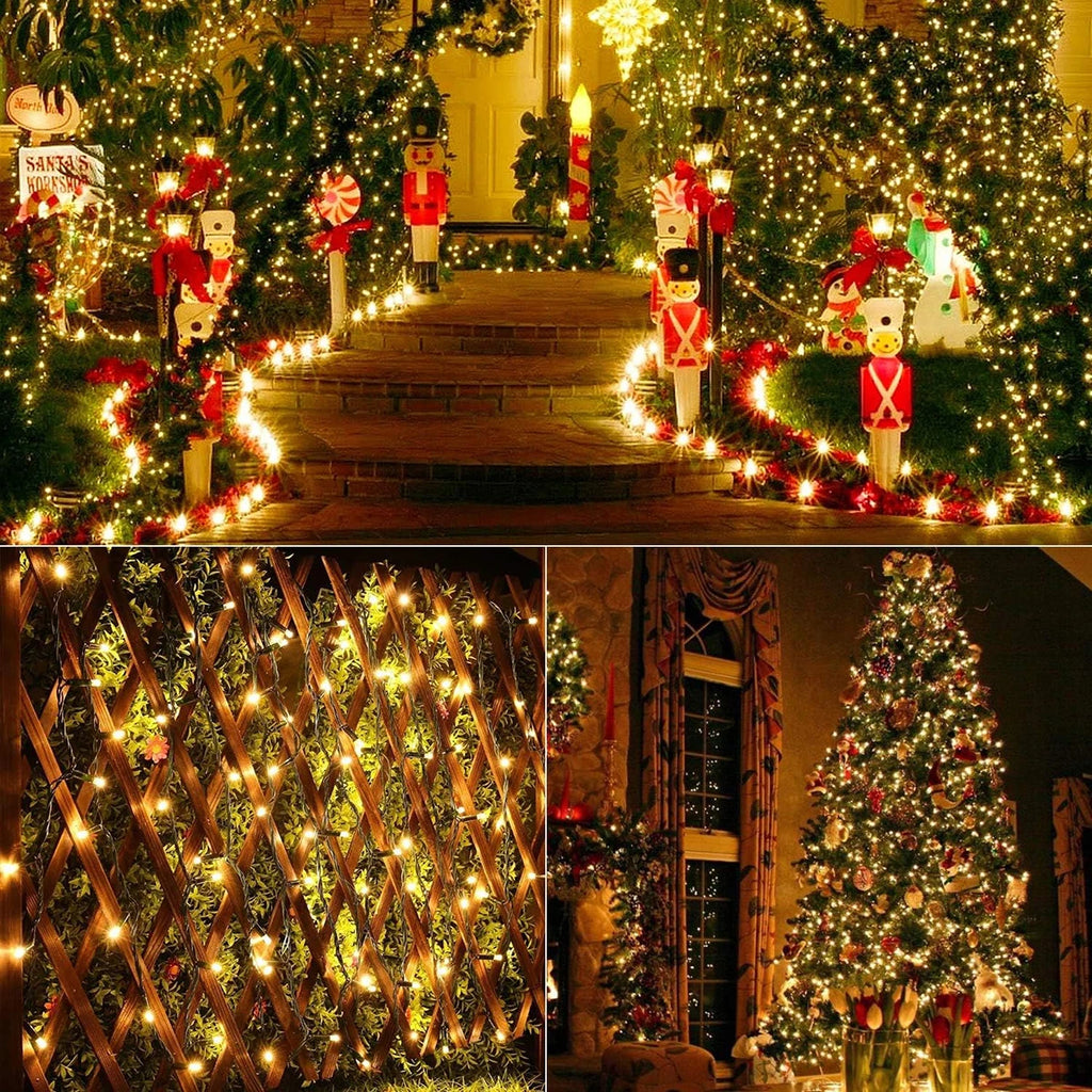 10m-50m LED String Lights Christmas Garland USB Fairy Lights Outdoor For Wedding Party New Year Christmas Tree Decoration Lamps