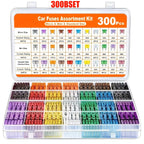 100pcs Standard Car Fuses 2A 3A 5A 7.5A 10A 15A 20A 25A 30A 35A Free Matching Choice Car Fuses Blade Fuses for RV/Truck/SUV