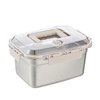 Leakproof Stainless Steel Bento Box Large Capacity Microwave Safe Portable Lunch Box Food Storage Container