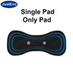JustEvo Mini massage patch, smart muscle massager, portable, suitable for shoulders, neck, waist, back, and whole body use.TJ-P1
