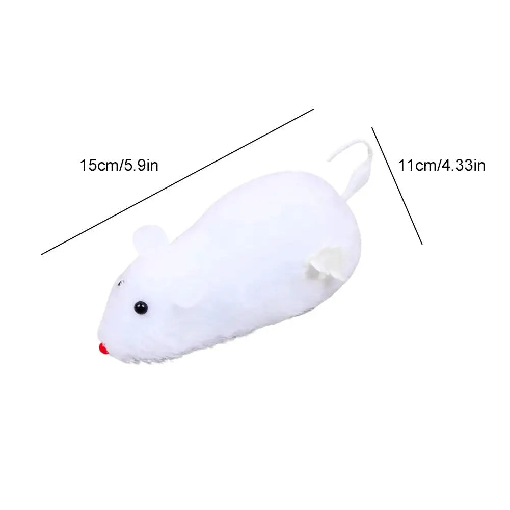 Interactive Simulation Mouse Cat Toy Automatic Sound Pet Toy Durable Bite-proof Suitable for Indoor Cats and Dogs Pet Supplies