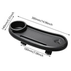 3 In 1 Baby Stroller Dinner Table Tray Universal Removable Tray Include Phone Stand Snack Catcher and Drink Holder for Stroller