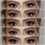 RED SIREN L Shape Cat Eye Lashes New Design Wispy Natural Mink Lashes Korean Makeup Eyelash