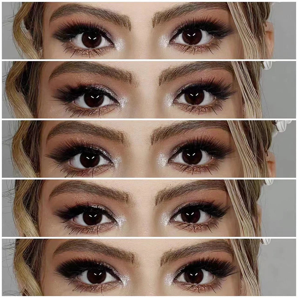 RED SIREN L Shape Cat Eye Lashes New Design Wispy Natural Mink Lashes Korean Makeup Eyelash