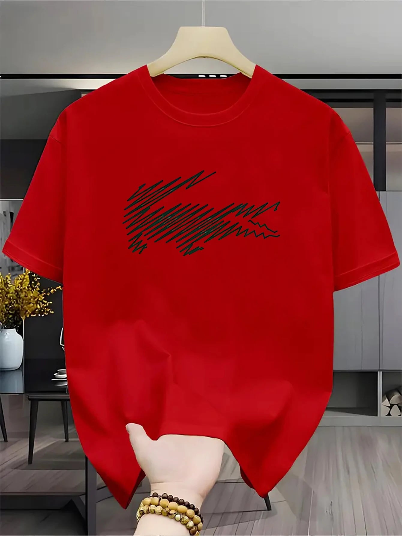 Hot 2026 Luxury Brand Print T Shirt Men Woman O-Neck Cotton Casual Clothes Hip Hop Short Sleeve Clothing Tee Blouse Tee Unisex