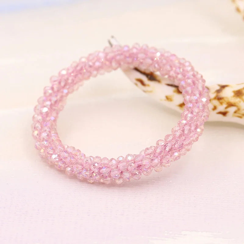 Bracelets for Women Multilayer Crystal Beads Strand Bracelet Boho Bracelet Jewelry Female Gift Wrist Accessories