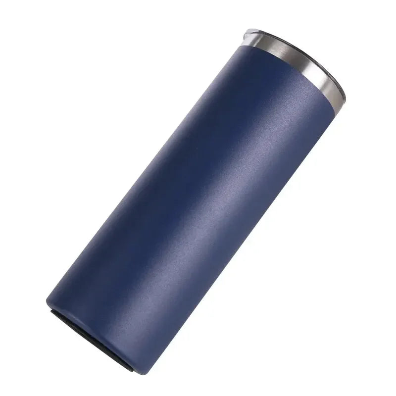 600ML Stainless Steel Vacuum Insulated Tumbler, BPA-Free Travel Mug with Lid, Reusable 20OZ Coffee Cup