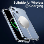 Shockproof Clear Phone Case For iPhone 15 14 11 13 12 Pro Max 7 8 Plus X XR XS Soft Silicone Protection Transparent Accessories